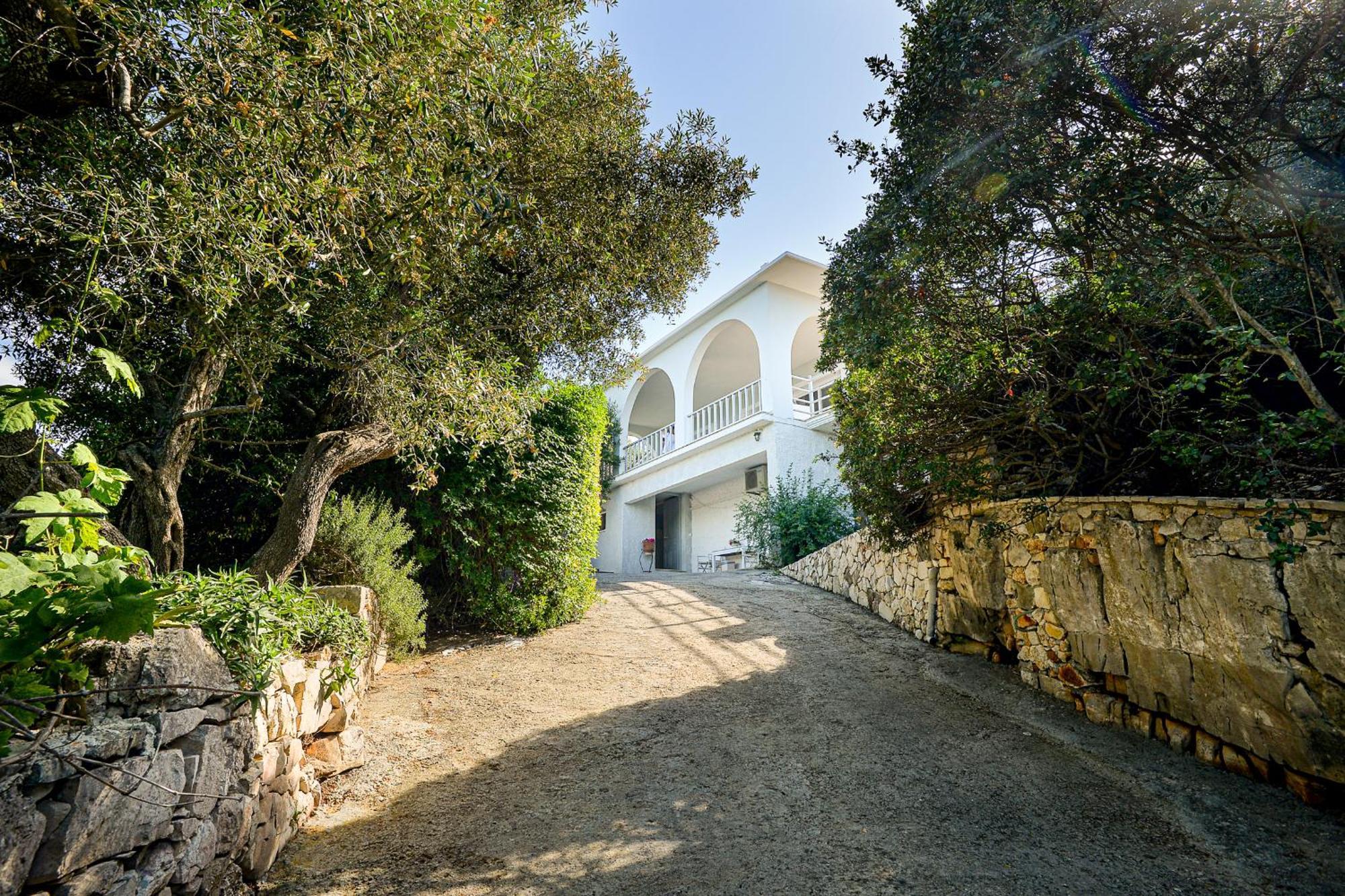 فيلا Lioniskari Seaviews - Paxoi'S Private Pool Oasis Porto Ozias المظهر الخارجي الصورة
